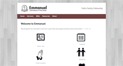 Desktop Screenshot of emmanuelmsu.org